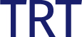 closeup of TRT logo